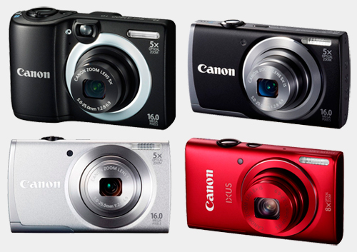 Canon przedstawia nowe modele IXUS  i PowerShot serii A 