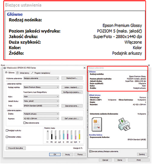  Sterownik drukarki Epson SC-P800.