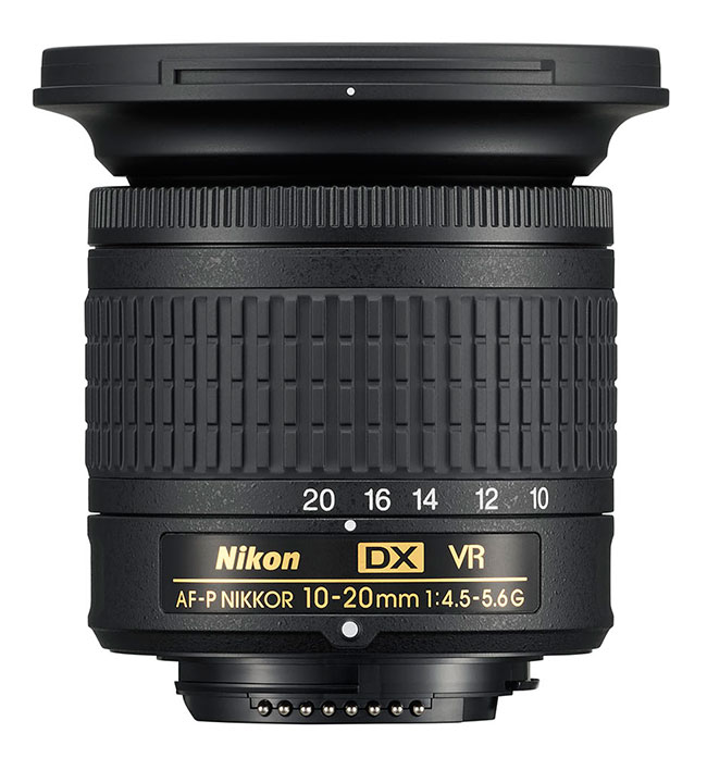 AF-P DX NIKKOR 10–20 mm f/4,5-5,6G VR.