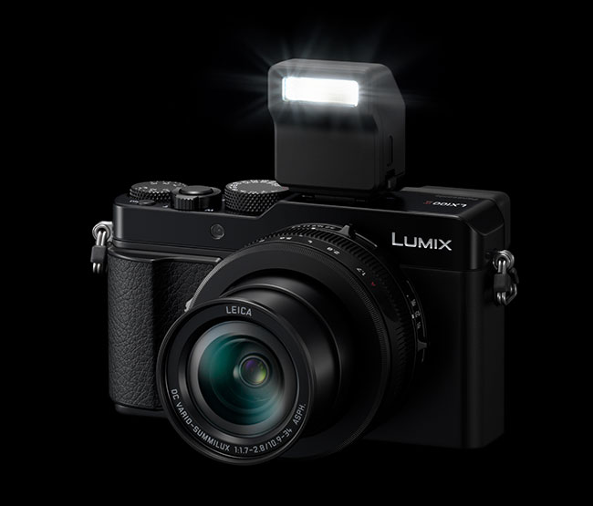 Panasonic Lumix LX 100 II flash Foto-Kurier