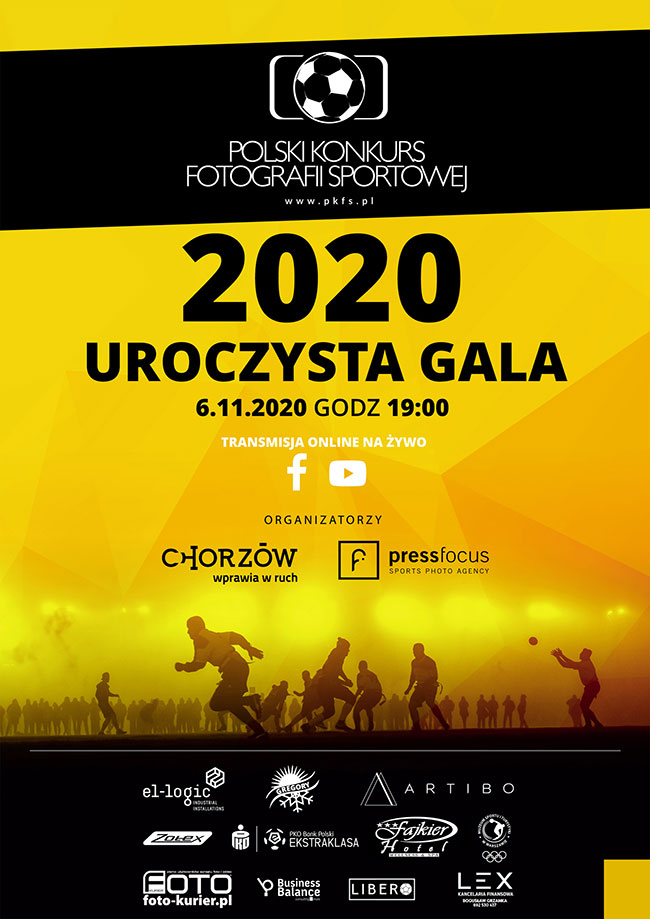 Uroczysta gala Polskiego Konkursu Fotografii Sportowej