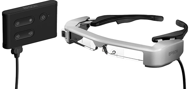 Zestaw typu „All-in-one” dla inteligentnych okularów Epson Moverio BT-35E