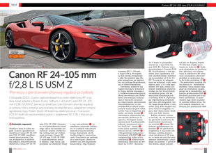 est Canona RF 24–105 mm f/2,8 L IS USM Z