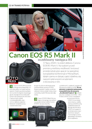 Test Canona EOS R5 M II