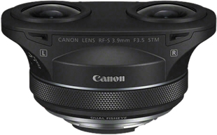 Canon EOS VR System: RF-S 3,9 mm f/3,5 STM DUAL FISHEYE 