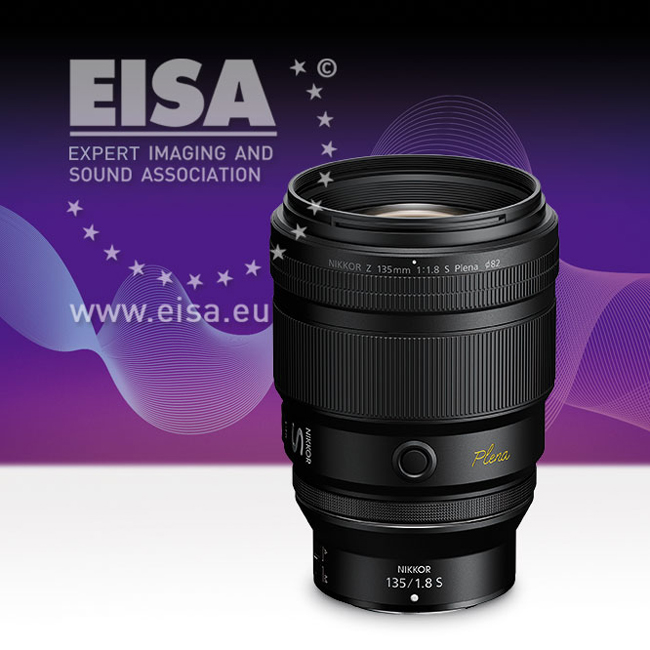 Nikon Z 135 mm Plena EISA AWARDS 2024-2025