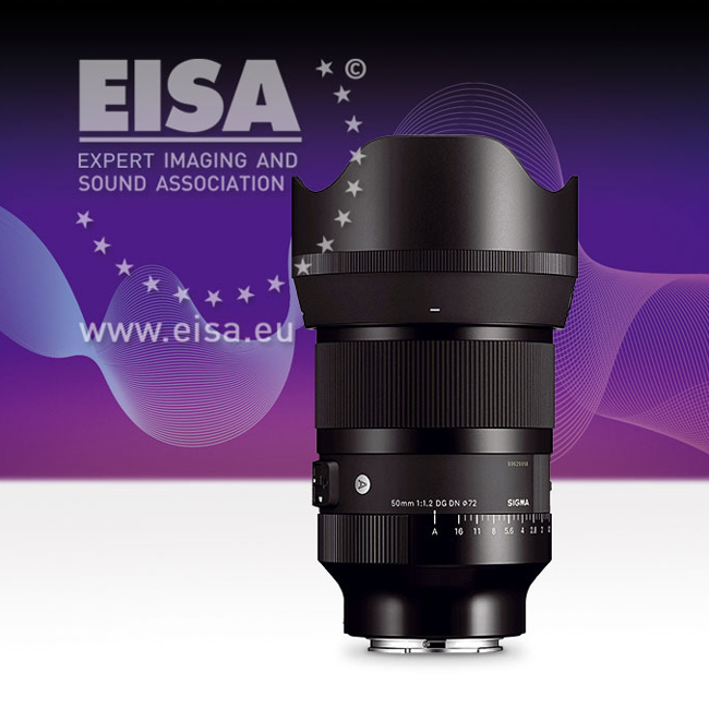 Sigma 50 mm f/1,2 EISA AWARDS 2024-2025