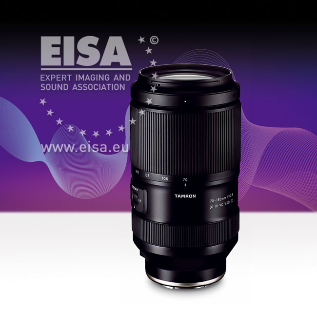 Tamron 70-180  EISA AWARDS 2024-2025