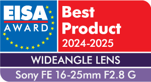 SONY 16-25 mm  EISA AWARDS 2024-2025