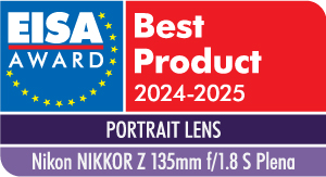 Nikkor Z 135 mm EISA AWARDS 2024-2025 