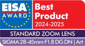 SIGMA 28-45 mm f/1,8 EISA AWARDS 2024-2025