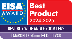 Tamron 17-50 mm EISA AWARDS 2024-2025