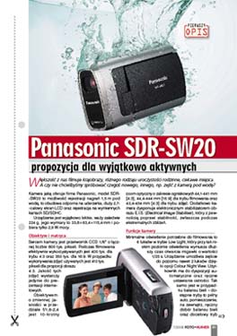 Panasonic SDR-SW20