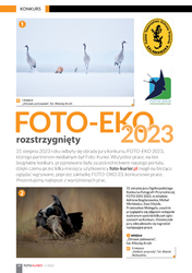 Foto-Eko 2023 - wyniki Oglnopolskiego Konkursu Fotografii Przyrodniczej, ktrego patronem medialnym by Foto-Kurier