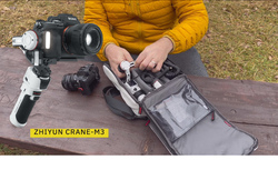 ABC Filmowania - gimbal Zhiyun Crane M3 - dopenoklatkowcw Sony A7 III iSony A7 IV oraz aparatw zmatryc APS