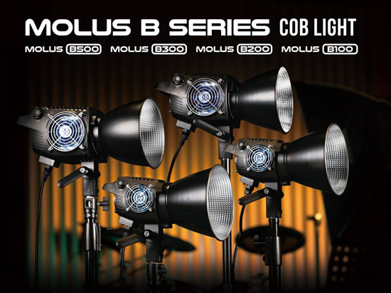 Zhiyun Molus B-Series - zdalnie sterowane lampy led zmocowaniem wsystemie Bowens