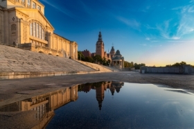 Szczecin Way Chrobrego o wschodzie