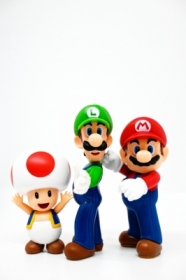 Mario, Luigi, and Toad!