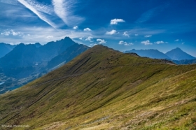 Z Kasprowego w Tatry Wysokie ...